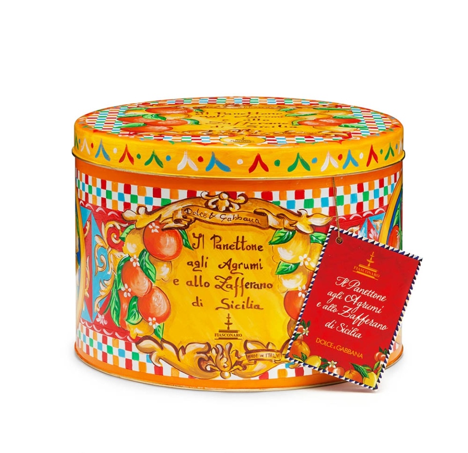 

Кулич цитрусовый в подарочной упаковке, Fiasconaro-Dolce & Gabbana, 1 кг, Италия