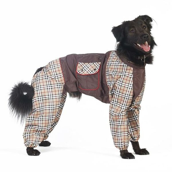 Комбинезон холодный для собак Доберман 5XL (девочка)