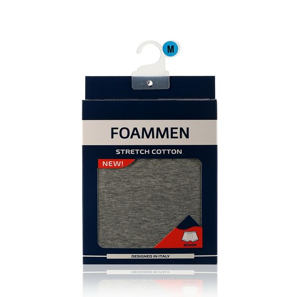 Мужские трусы - боксеры Foammen Fo5085-2, серые, M