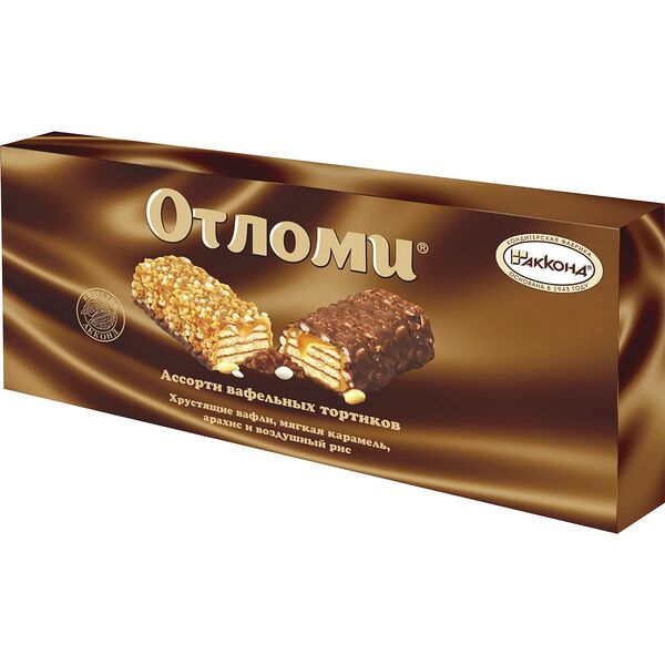 Набор тортиков вафельных Акконд Отломи ассорти