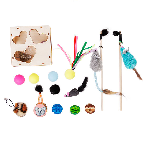 Набор игрушек для кошек Годовой запас
