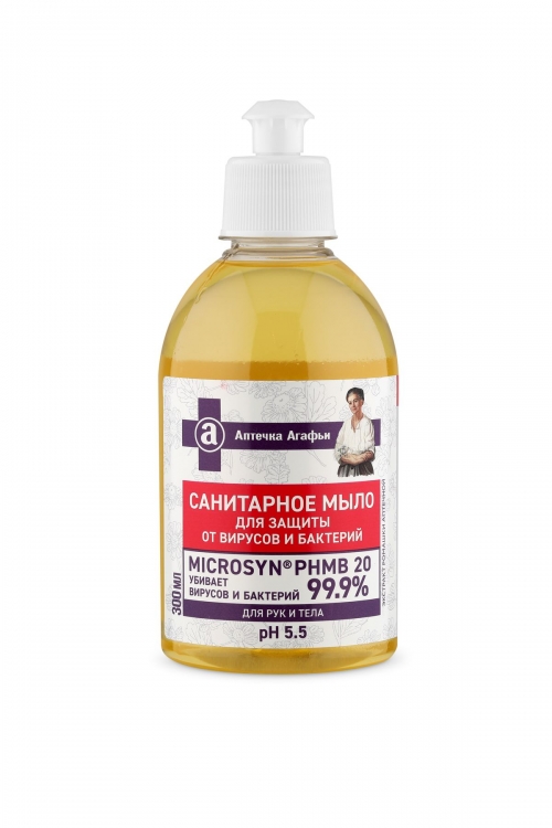 

Мыло жидкое Рецепты бабушки Агафьи Ромашка аптечная 300 мл