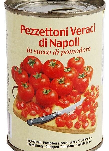Томаты резаные в собственном соку консервированные, Sapori di Napoli