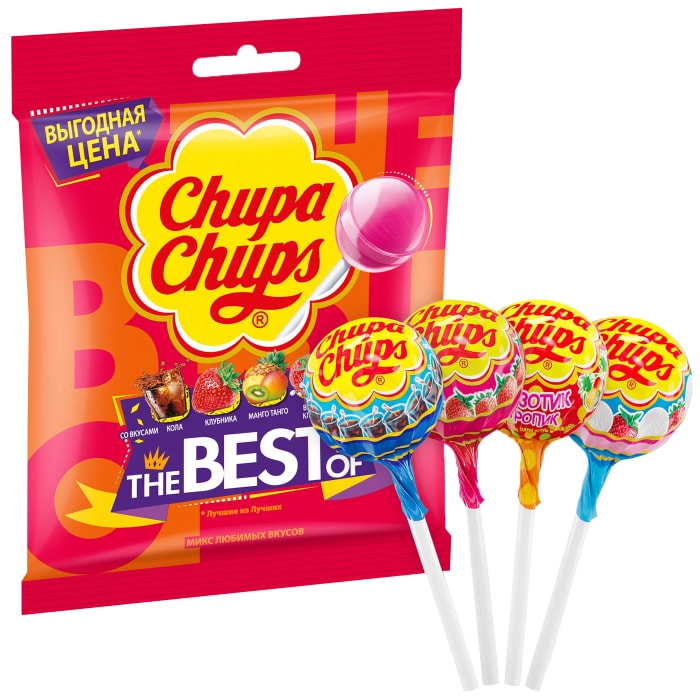 

Карамель Chupa Chups The Best Of 120 г