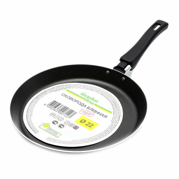Сковорода блинная Каждый день, 22 см