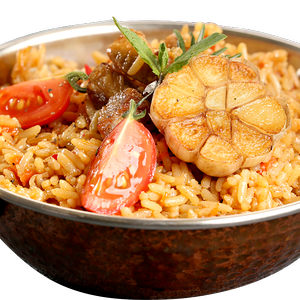 Плов из свинины  лоток вес 