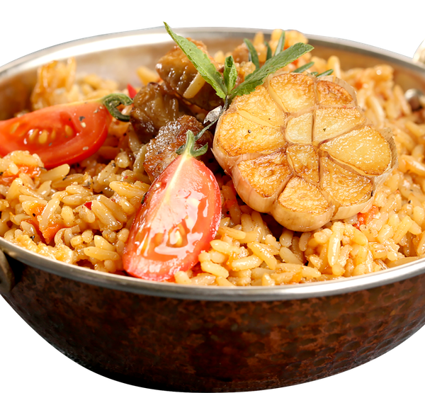 Плов из свинины  лоток вес 