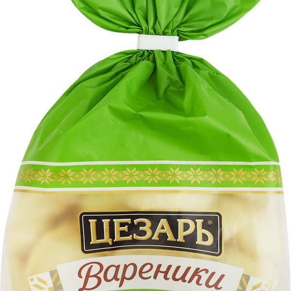 Вареники Цезарь с картофелем и белыми грибами