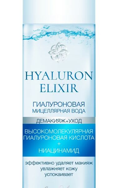 Вода мицеллярная LIV DELANO Hyaluron Elixir гиалуроновая