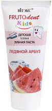 Детская гелевая зубная паста FRUTOdent Kids Ледяной арбуз без фтора 65г