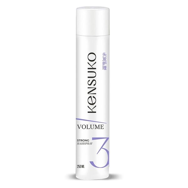 Лак для волос Kensuko Объем и сильная фиксация 250 мл