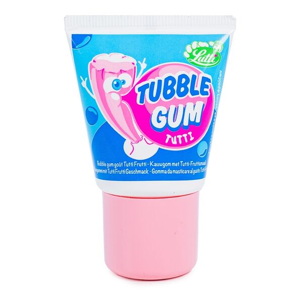 Жевательная резинка Tubble Gum Tutti Frutti Lutti SAS 35 г, Франция
