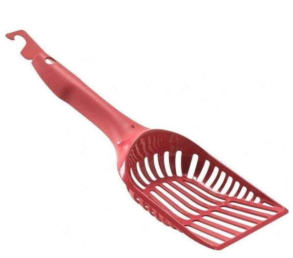 Совок с крючком Moderna коралловый 26.5x10.1x4.9 см