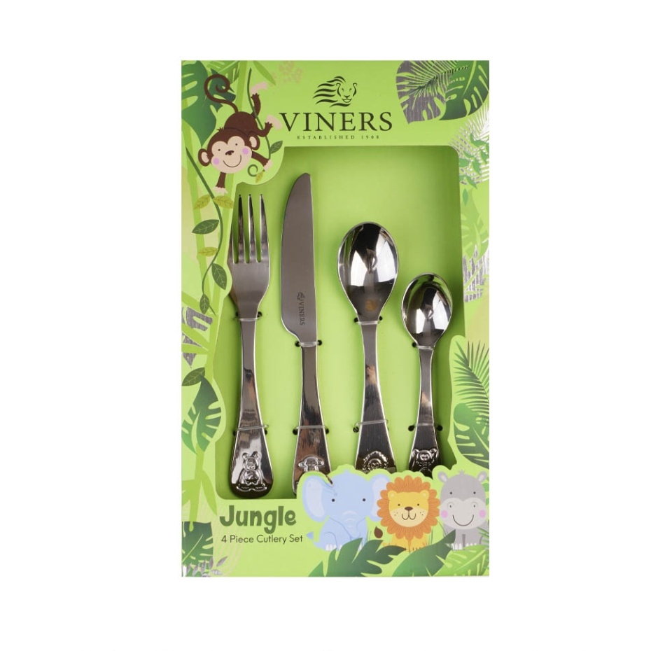 

Столовые приборы для детей Viners Jungle арт. v_0304.018