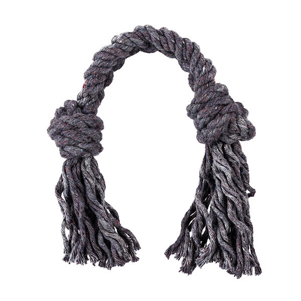 Игрушка для собак Канат 25 см, cерый