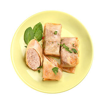 Голубцы мясные тушеные в томатно-сливочном соусе Уже Готово, 2 шт в наборе