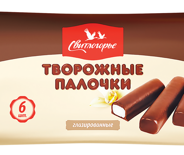 Сырок творожный Свитлогорье глазированный с ванилью 23% палочки