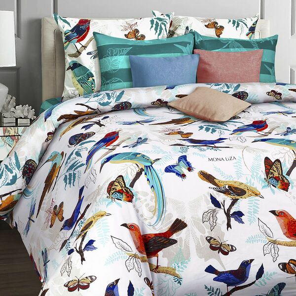 Комплект постельного белья Mona Liza Classic Nocturn, Евро, нав. 70х70 см, бязь