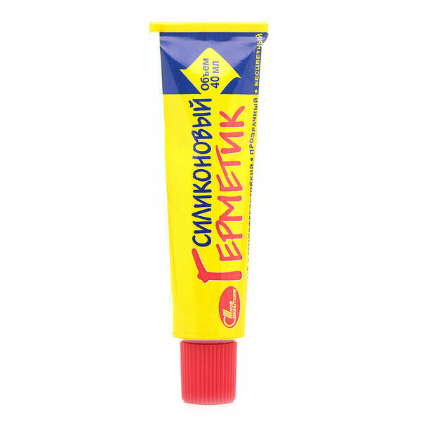 Силиконовый герметик прозрачный ТМ Новбытхим