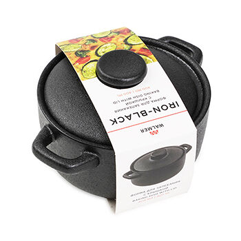 Форма для запекания Walmer с крышкой Iron-black 400мл, 1шт Великобритания