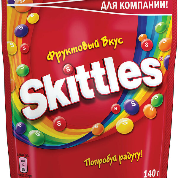 Драже Skittles Фрукты в сахарной глазури