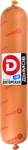 

Колбаса Дымов Докторская ручной вязки вес