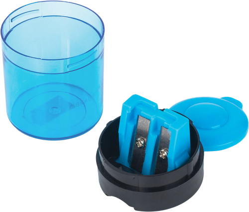 

Точилка Brauberg Office Round 2 отверстия для чернографитных карандашей 1 шт. в ассортименте