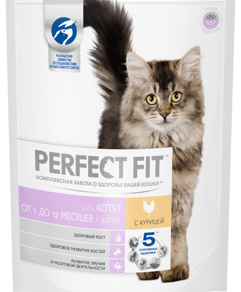 Корм для котят Perfect Fit с курицей