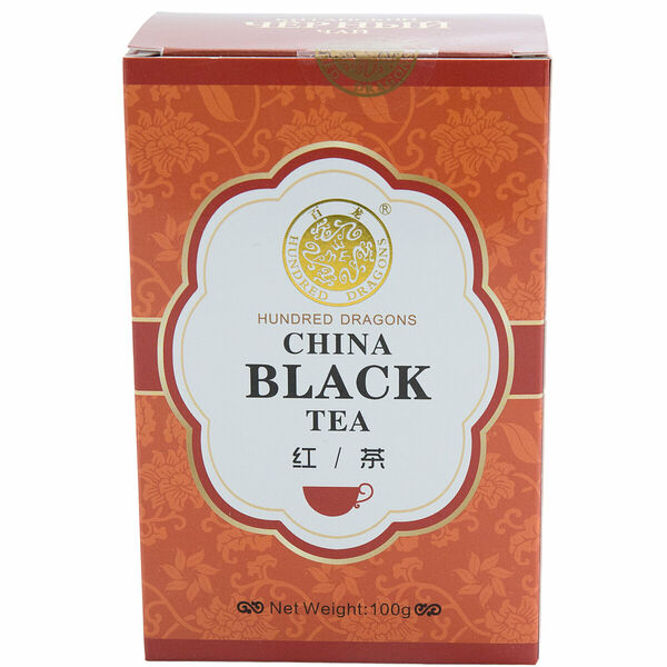 Чай чёрный китайский крупнолистовой ТМ Hundred dragons
