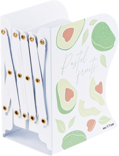 

Подставка для книг Meshu Avocado 3 отделения, раздвижная, Арт. MS_45146