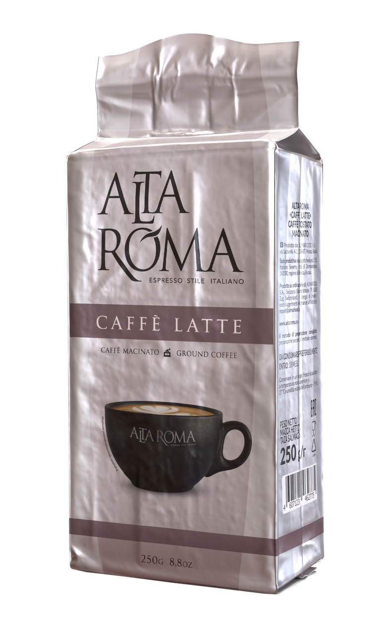 

Кофе Alta Roma Caffe Latte молотый 250 г