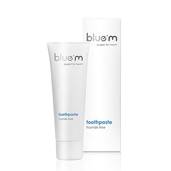 Зубная паста Bluem с активным кислородом Flores Natural Cosmetics Kampen BV 75мл, Нидерланды