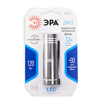 Фонарь светодиодный ЭРА 1,5Вт