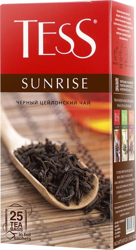 

Чай черный Tess Sunrise 25пак