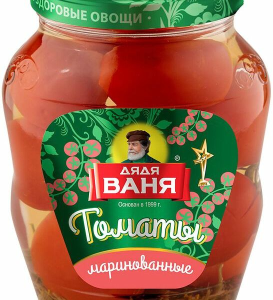 Томаты Дядя Ваня маринованные, 680г
