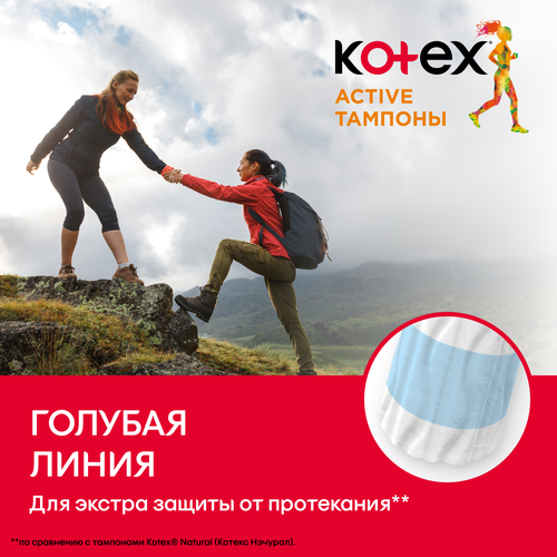 

Тампоны Kotex Active нормал 8 шт.