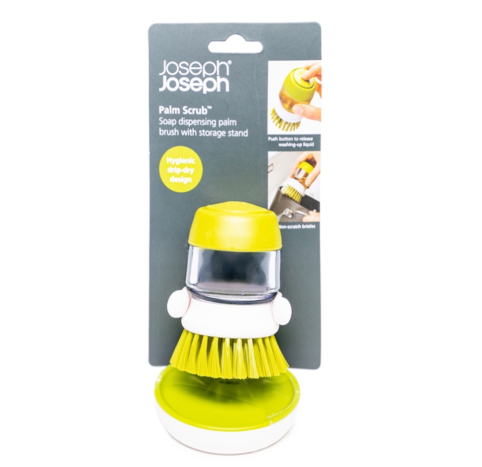 

Щетка Joseph Joseph Palm Scrub с дозатором