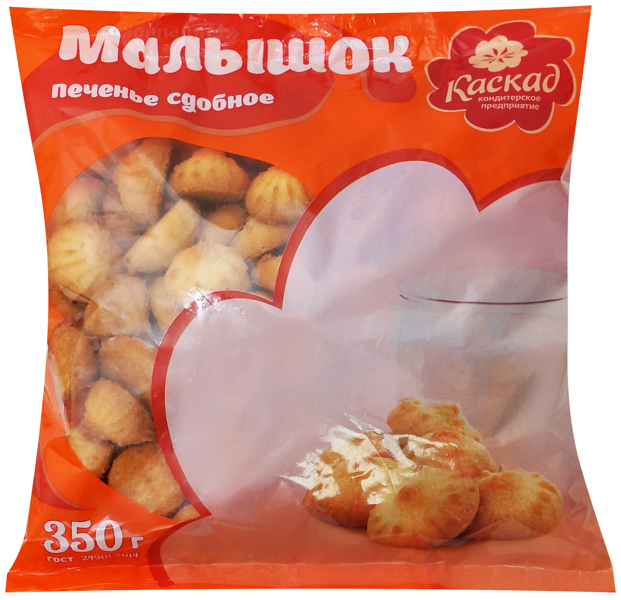 

Печенье сдобное Каскад Малышок, 350 г