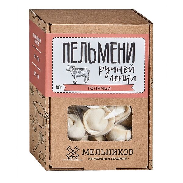 Пельмени Мельников Телячьи 500 г