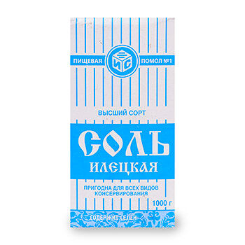 Соль помол №1 Илецкая