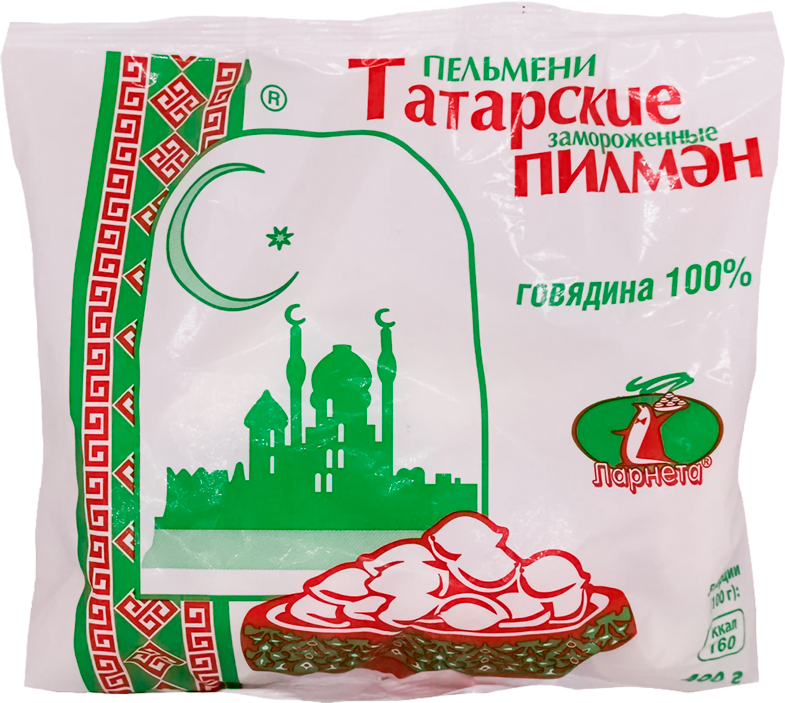 

Пельмени Ларнета Татарские