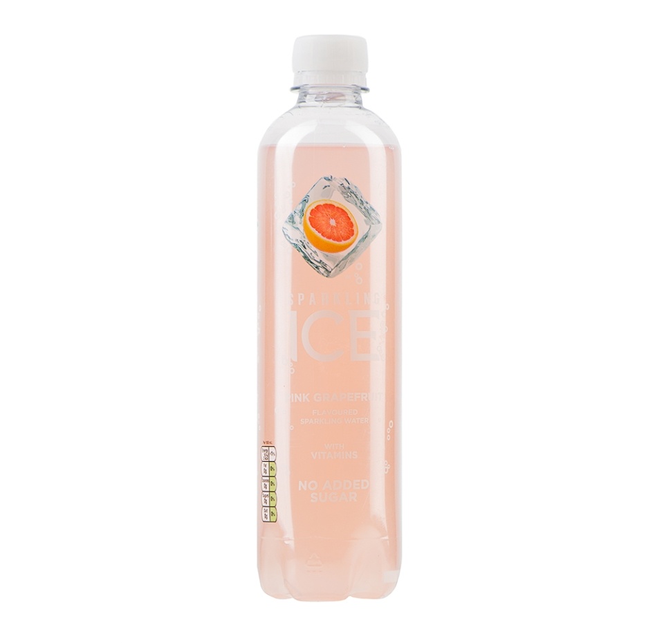 

Напиток безалкогольный Sparkling Ice сильногазированный со вкусом розового грейпфрута с витаминами и подсластителем 500 мл
