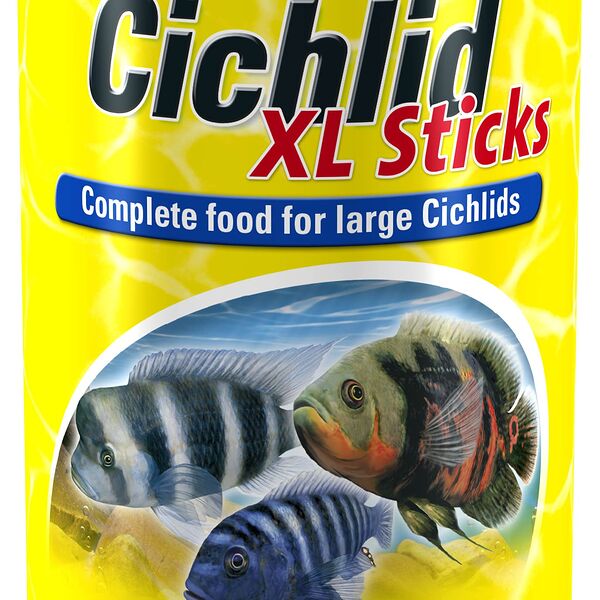 Корм Tetra Cichlid XL Sticks для любых видов цихлид, палочки