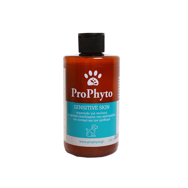 Шампунь для собак ProPhyto Sensitive Skin с растительными экстрактами против зуда и раздражения