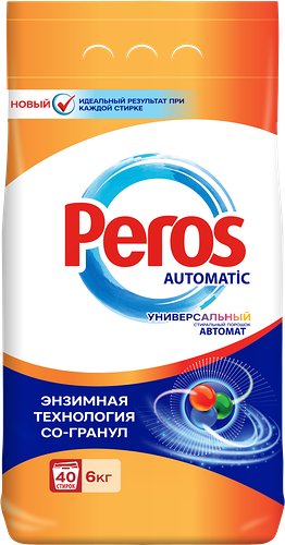 Стиральный порошок PEROS Универсальный автомат, 6кг