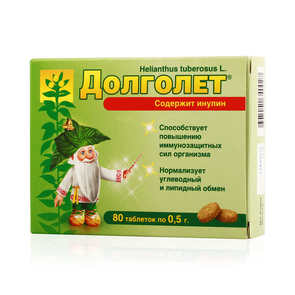 Долголет таблетки 80 шт 