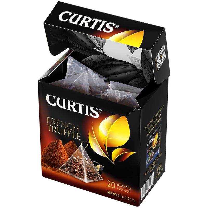 

Чай черный Curtis French Truffle в пирамидках