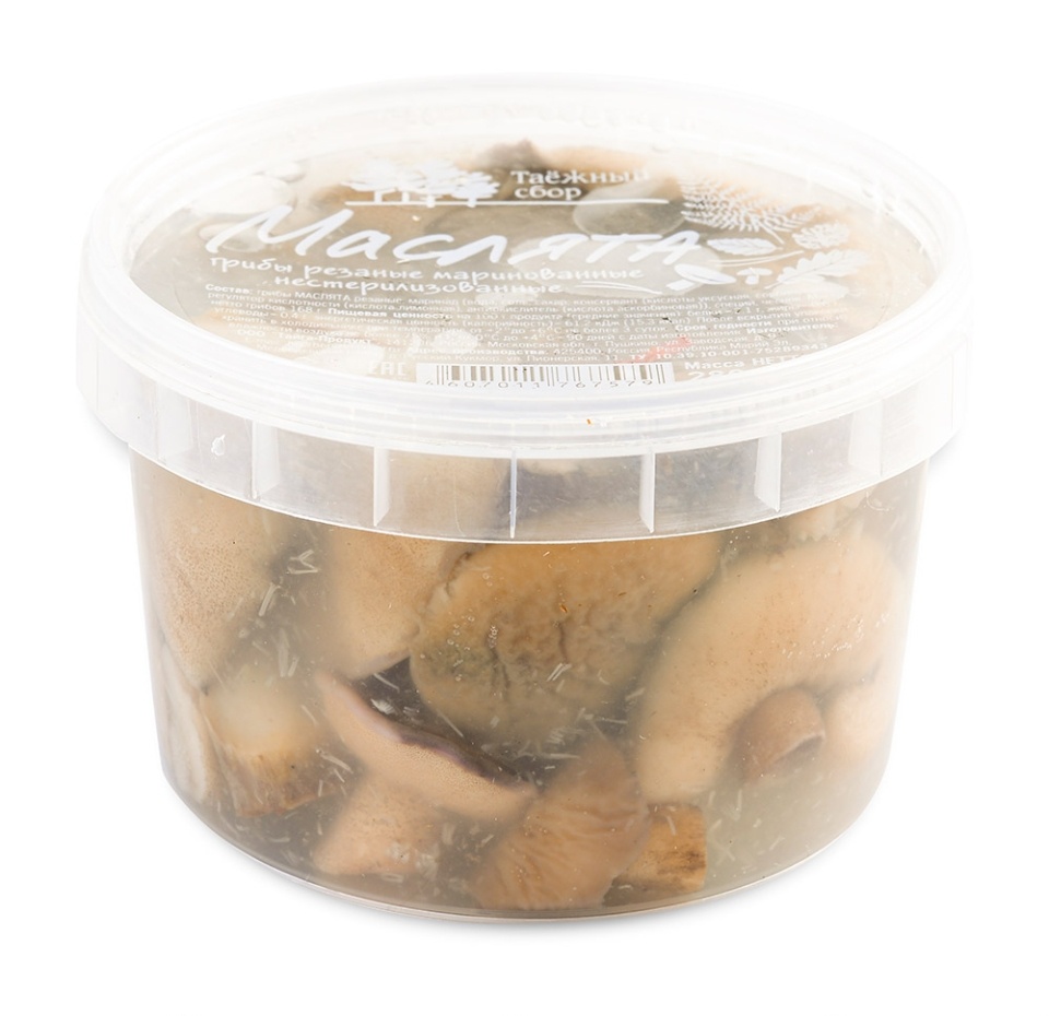

Грибы маслята Таёжный сбор резаные маринованные нестерилизованные 280 г