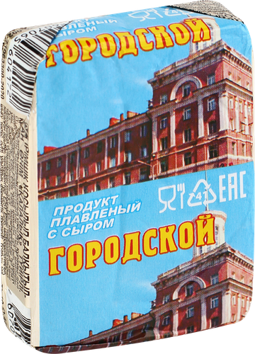 

Продукт плавленый Омский завод плавленых сыров с сыром Городской 35%, 70 г