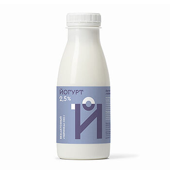 Йогурт питьевой безлактозный «Черника» 2.5%, «Братья Чебурашкины»